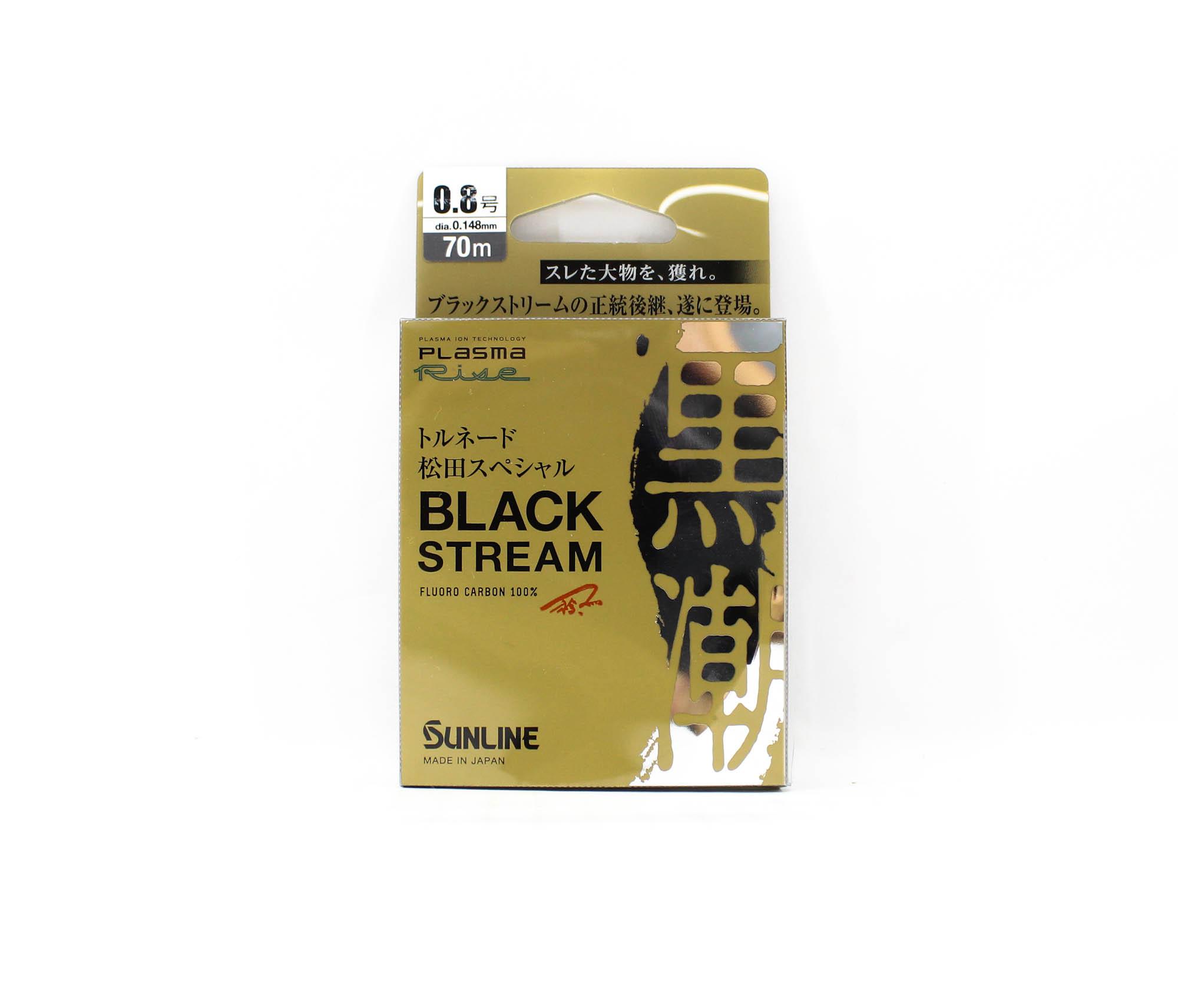 

Sunline Fluorocarbon Leader Black Stream Plasma 70m #0.8 3lb 0.148mm (0662) чистый