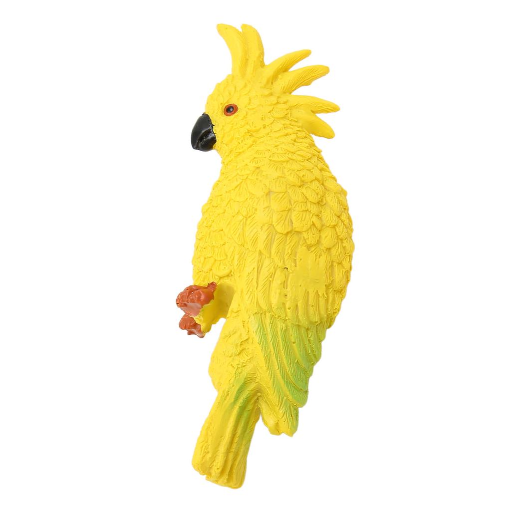 Papageienfiguren Aquarium Ornament Simulation Innovativ Handgefertigt Bunt Harz Papagei Aquarium Anhänger