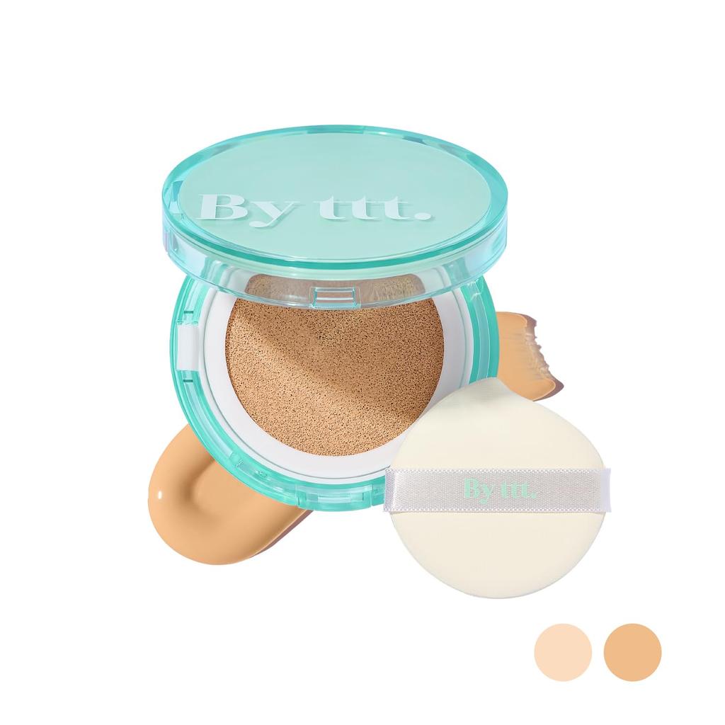 By Tsubasa By Clear Daily Cushion PURE 21 13g Cushion Foundation SPF50 Sunscreen Patch Tested for Sensitive Skin [Produced Honda] Ttt. No. PA+++