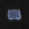 Hardware Parts Box, Large Rectangular Transparent Packaging Box, Small Object Storage Box, Covered Pp Plastic Tool Accessory Box.