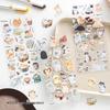 Infeel.Me Cat & Dog Synthetic Paper Stickers - 4 Cute Animal Styles