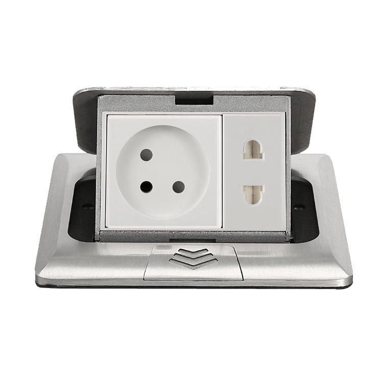 Concealed RJ45 Network Floor Pop-up Socket