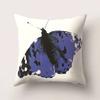 European Color Butterfly Print Sofa Cushion Cover Pillowcase Home Party Car Bedding