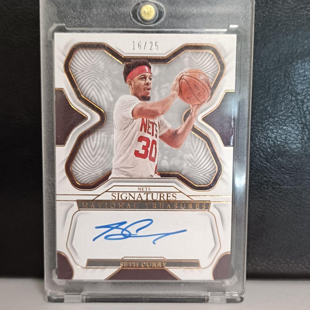 Used Seth Curry Seth Curry Panini NT Limited to 25 Autographs