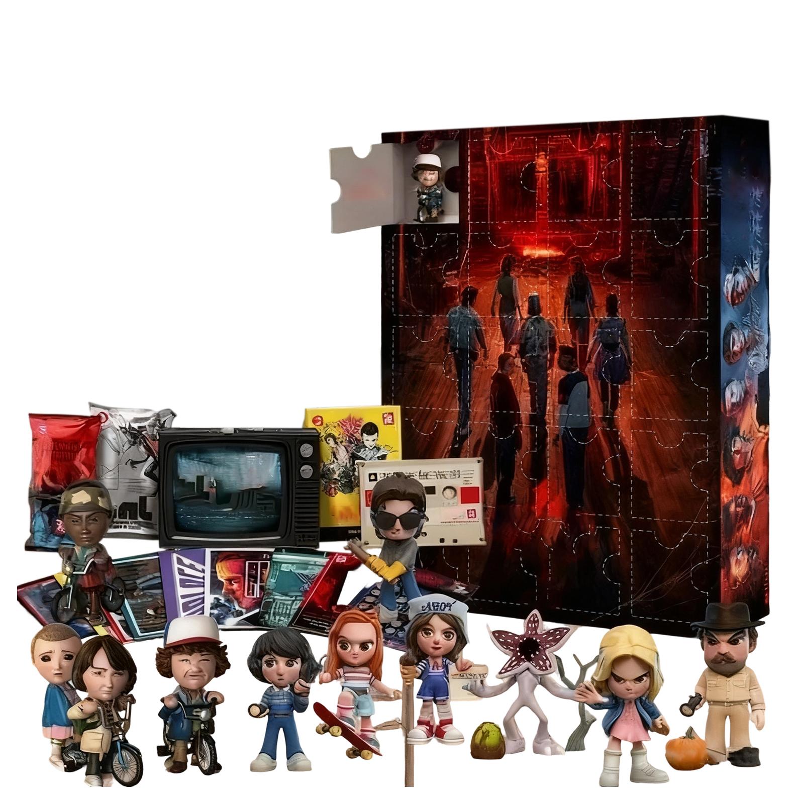 

2D Plane+airplane Box +24PC+ Fitness Decoration Advent Christmas Countdown Box Calendar One Size