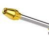 Garden Hose Nozzle, Long Wand High-Pressure Sprayer with Anti-Slip Grip, Heavy Duty Booster Nozzle for Car Washing Garden Watering