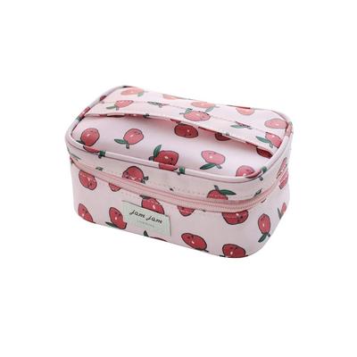 JAM JAM Makeup Pouch Gem Gem Makeup Pouch Blush Makeup Pink [LIVEWORK] (camellia Flower) (camellia Flower) Pouch,