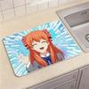 Anime Monthly Girls' Nozaki-kun Floor Mat Eco Diatomite Antibacterial Odor-Resistant Floor Mat & Drain Pad for Kitchen &Bathroom