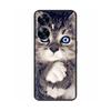 For Realme C55 Case C 55 4G Soft Silicone Back Cases For OPPO Realme C55 RealmeC55 Phone Back Cover 6.72" Black Bumper TPU Para
