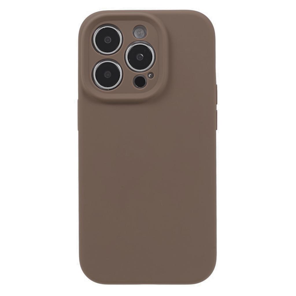 Precise Cutout Phone Case for iPhone 13 Pro 6.1 inch Anti-Scratch Liquid Silicone+PC Phone Cover