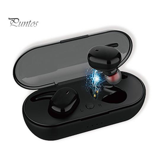 

TWS Беруши Водонепроницаемые Мини Простые Музыкальные Наушники для Спорта чёрный