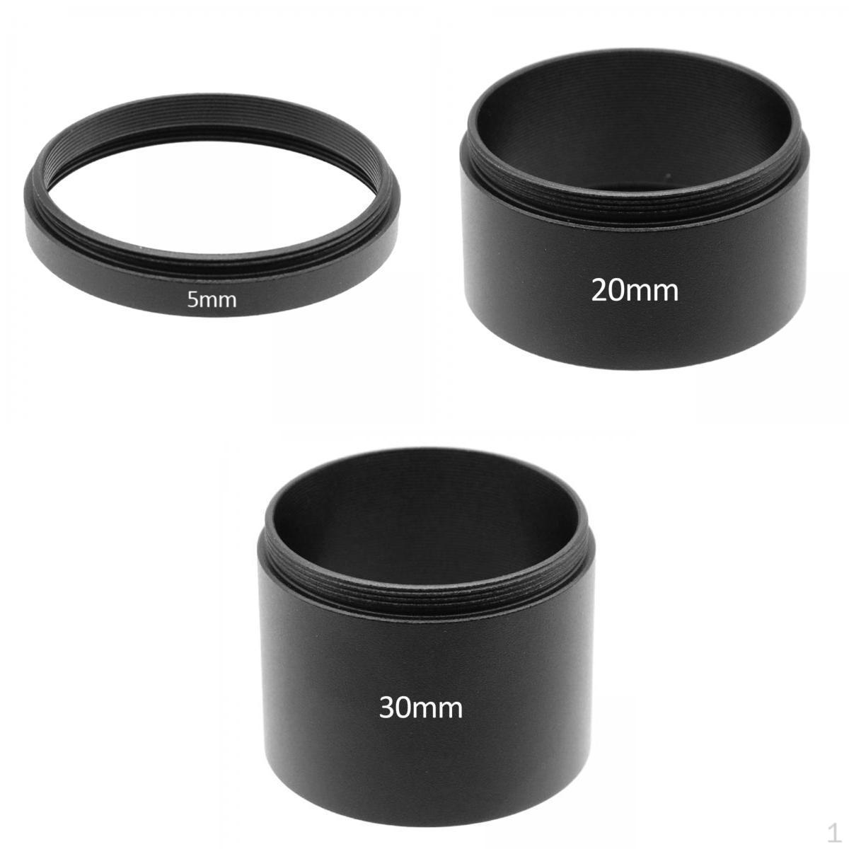 

3Pcs T2 Extension Tube M42x0.75 Professional Adapter Photography Accessories