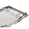 Angepasste Grill-Picknicks Edelstähle Camping Toasterhalter Gestell Brotrösterständer Faltbarer Grill für Lagerfeuer