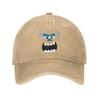 Monsters Inc Sulley Face Baseball Cap Retro Distressed Washed  Snapback Hat for Unisex Women Outdoor Summer Adjustable Hats Cap