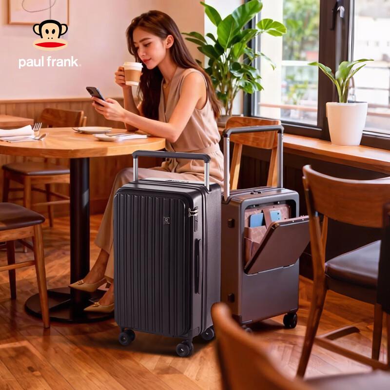 Paul Frank Dual-Access Expandable Hardside Luggage 24 inch Check-In