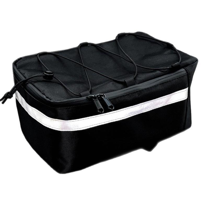 Waterproof Bike Rear Seat Bag Cycling Rear Seat Tail Storage Pouch Large Capacity Bicycles Trunk Bag Bike Panniers Bag