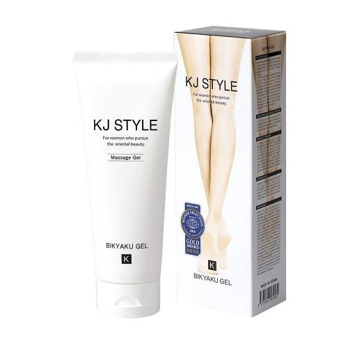 KJ Style Bikyaku Gel 200ml (Fruity Floral Scent) Leg-Beautifying Gel, Body Gel, Foot Massage Gel, No Rinse Required, Tightening