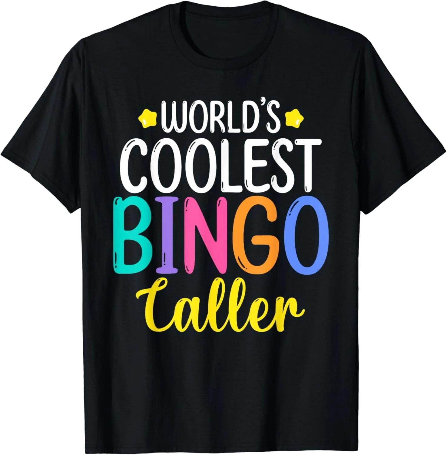 Funny Bingo Caller Gambling Bingo Player Bingo Gift Unisex T-Shirt L