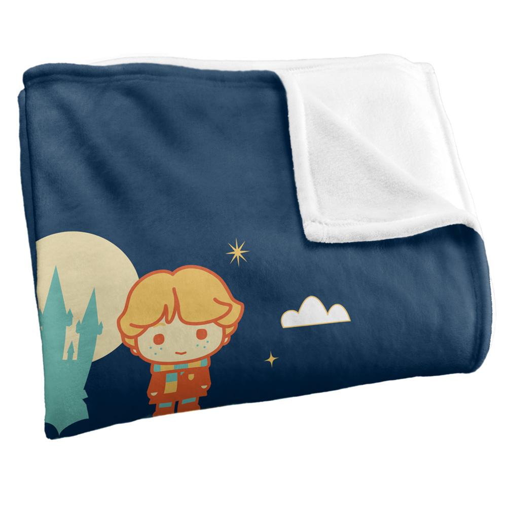 Harry Potter Hogwarts Is My Home Chibi Blanket