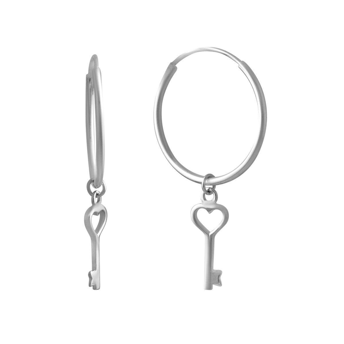 

Срібні сережки-підвіски (2134343)