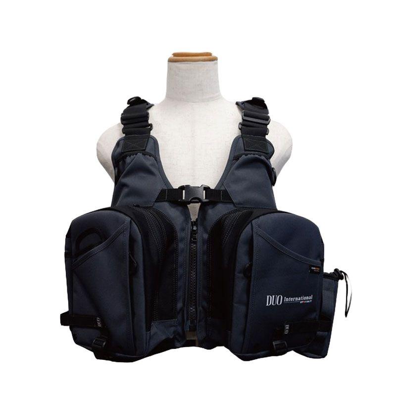 Used Life Jacket Fishing Professional Spec Vest Game Vest Fishing Vest Made of Cordura Leisure Life Jacket Wading Fishing Adult Floating Vest DUO