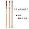Tombow 2B Beginner Pencils (12-Pack) - Wood Story Light Blue Design, 3 Styles, Ideal for Students