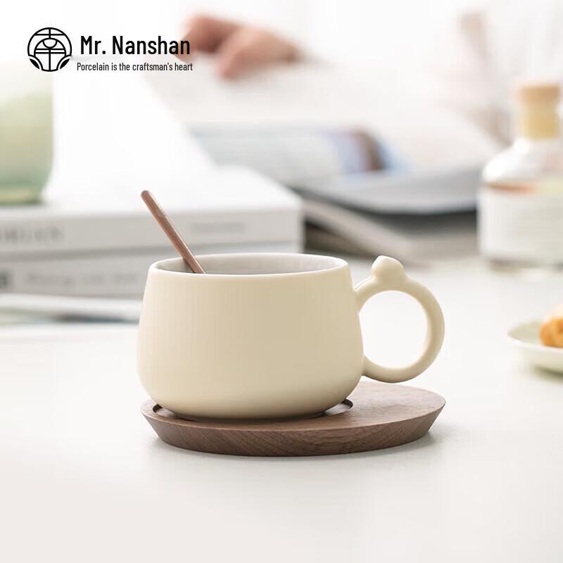 Nanshan Mr. Half-View Cat Ceramic Mug Gift Set