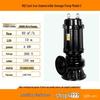 Basement WQ Cast Iron Submersible Sewage and Sludge Pump - Industrial High Head Water Pump