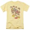 Star Trek Retro Illustrated Crew T Shirt Licensed Sci-Fi TV Classic Tee Banana