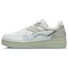 Li Ning Slip Resistant Abrasion Resistant Low Top Skateboard Shoes Women's Champagne White AGCR466-3