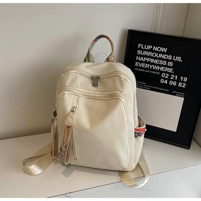 2025 Winter Backpack Versatile Trend Going Out Travel Leisure Backpack Texture Large Capacity Student Bag