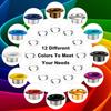 Metal Eyelets, 600Pcs 12 Colors 3/16 Inch Metal Grommets Kit, Multi-Color Grommets Kit, Metal Eyelets Set with 3 Pieces Installation Tool and Storage