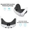 Silicone VR Shell Protective Cover Compatible with Meta Quest 3 Accessories, Comprehensive Protection for VR