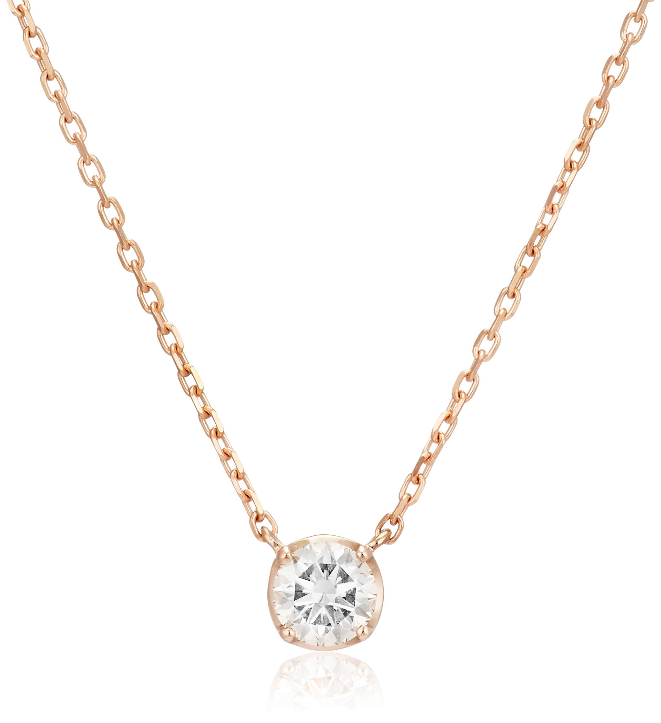 

K18 Pink Gold Necklace [Yondo Sea] 4℃ 11173-112-3107-00-00 Women s