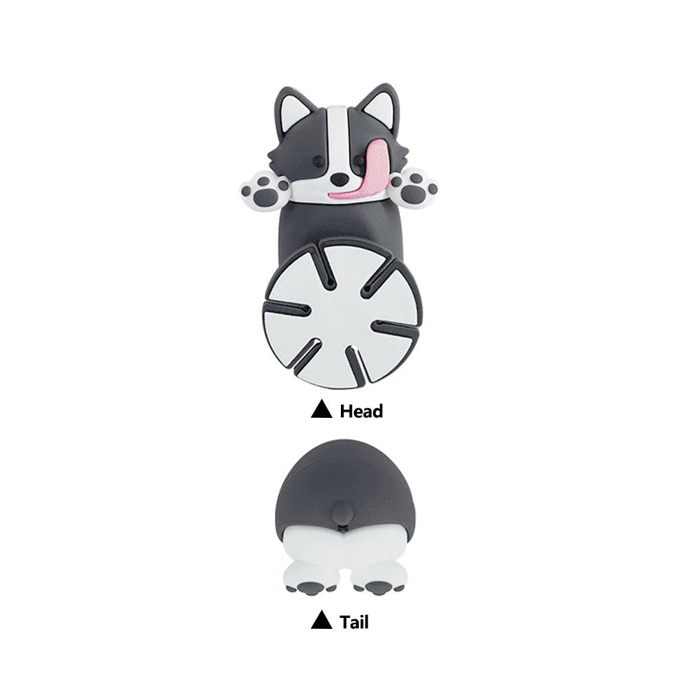 Car Rearview Mirror Shaking Head Puppy Pendant Air Freshener Aromatherapy Mini Cute Decoration Car Accessories Interior Perfume