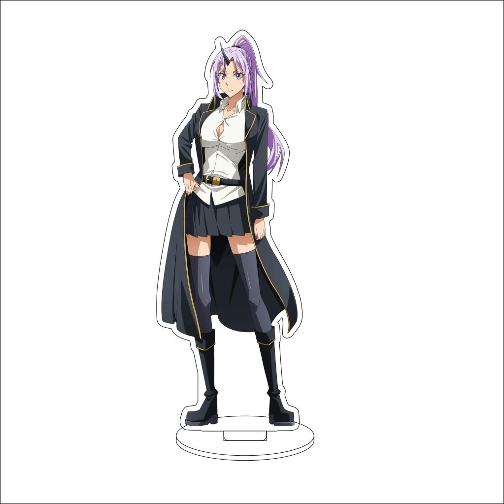 16CM Anime Cosplay Acrylic Stand Ornaments Rimuru Tempest Diablo Veldla Tempest shuna Shizue Izawa Figure Stand Halloween Gifts