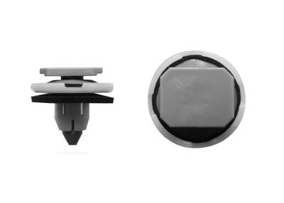 Boston BC5324 Auto Parts Trim Clip White/Gray 10 Per Bag