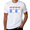 Smirnoff Seltzer Rød Hvit Bær T-skjorte T Skjorte Unisex Enkle T-skjorter Designer T-skjorte