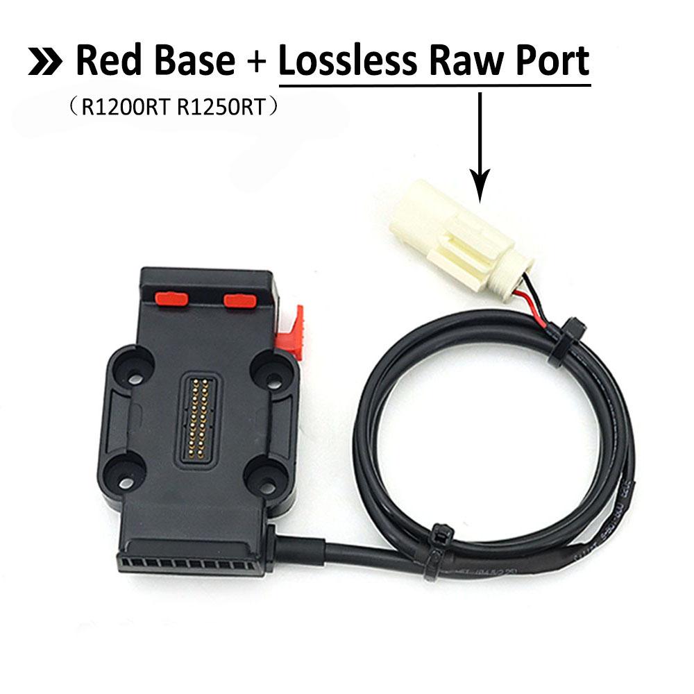 Supporto per Telefono GPS Moto con Ricarica USB e Wireless Base Staffa di Navigazione Porta Senza Perdite Per BMW R1200RT R1250RT R 1200 1250 RT