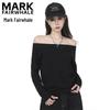 Mark Fairwhale Women's Off-Shoulder Long Sleeve T-Shirt