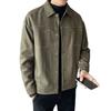 Men's 2025 New Trendy Coat Men's Suede High-end Spring and Autumn Clothes Ruffian Handsome Trendy Casual Jacket