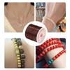1Roll Beading Thread Accessories Flat Elastic Thread Elasticity Spandex DIY 0.8mm Elastic Cord Hand Knitting