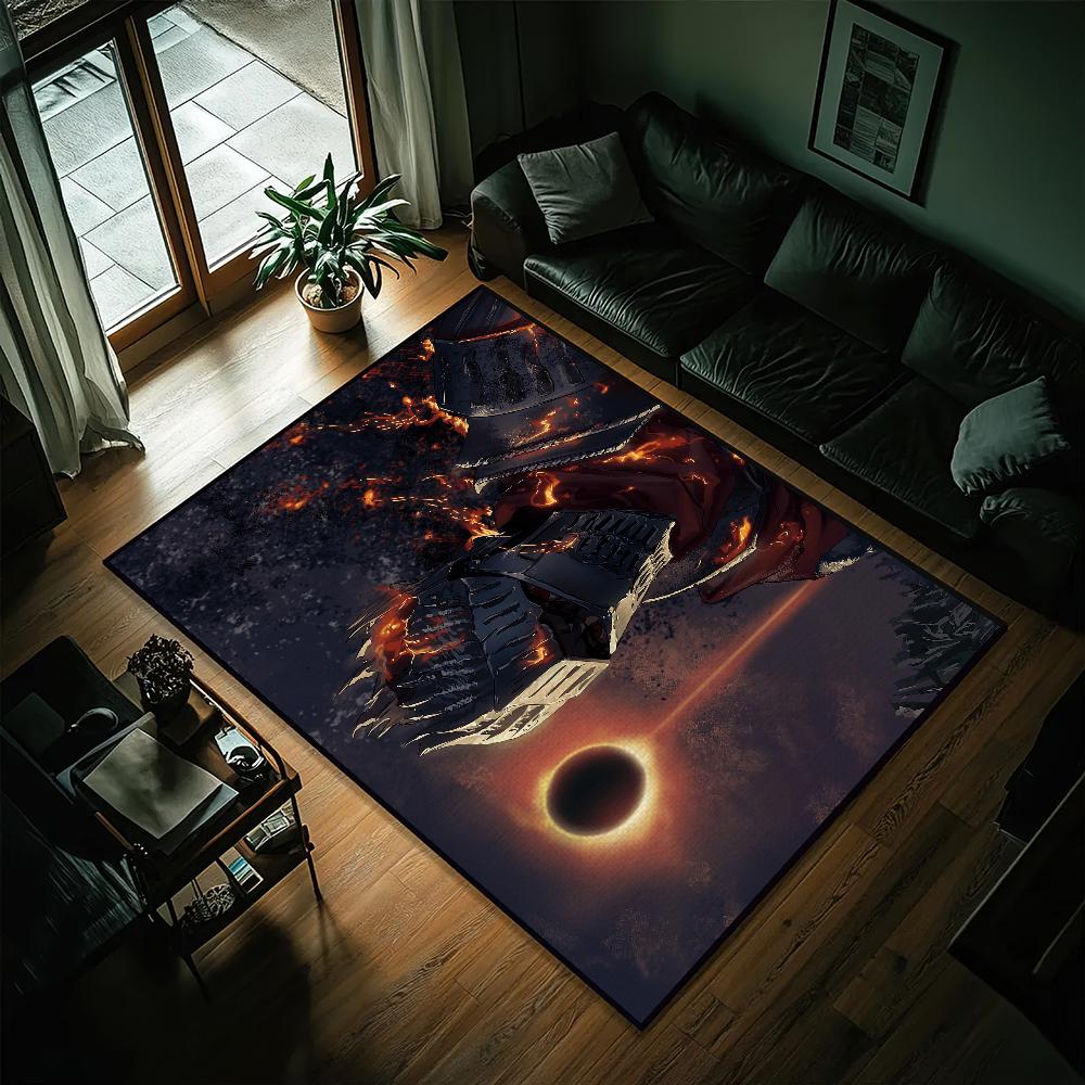 Hot Game The D-Dark Souls Door Mat Entrance Non-slip Washable Kitchen Carpet Living Room Hallway Rug Bathroom Decoration
