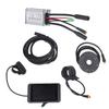 15A Electric Bike Controller Kit Waterproof LCD8H Meter Bicycle Conversion Kit with 1 To 2 Wire for 250W 350W Motor
