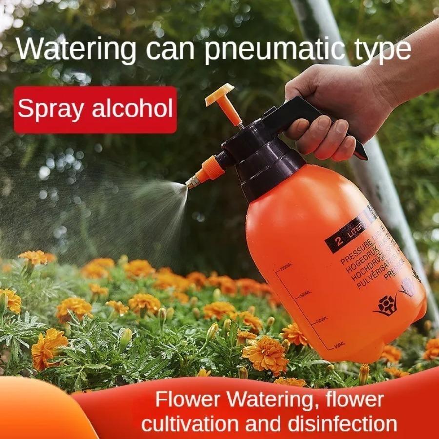 2L Gardening Watering Can Watering Pot Air Pressure Car Cleaning Handheld Watering Can