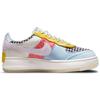 Nike Dámské tenisky Air Force 1 Low Shadow Multi Print Houndstooth DM8076-100