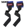 AOLIKES 2PCS/Lot Gym Sport Wristband Fitness Dumbbells Training Wrist Support Straps Wraps With Hand Power Bands Horizontal Bar 1