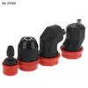 Quick-Release Drill Conversion Chuck For 6.35mm Hex Bits Compatible With Corded And Cordless Electric Drills