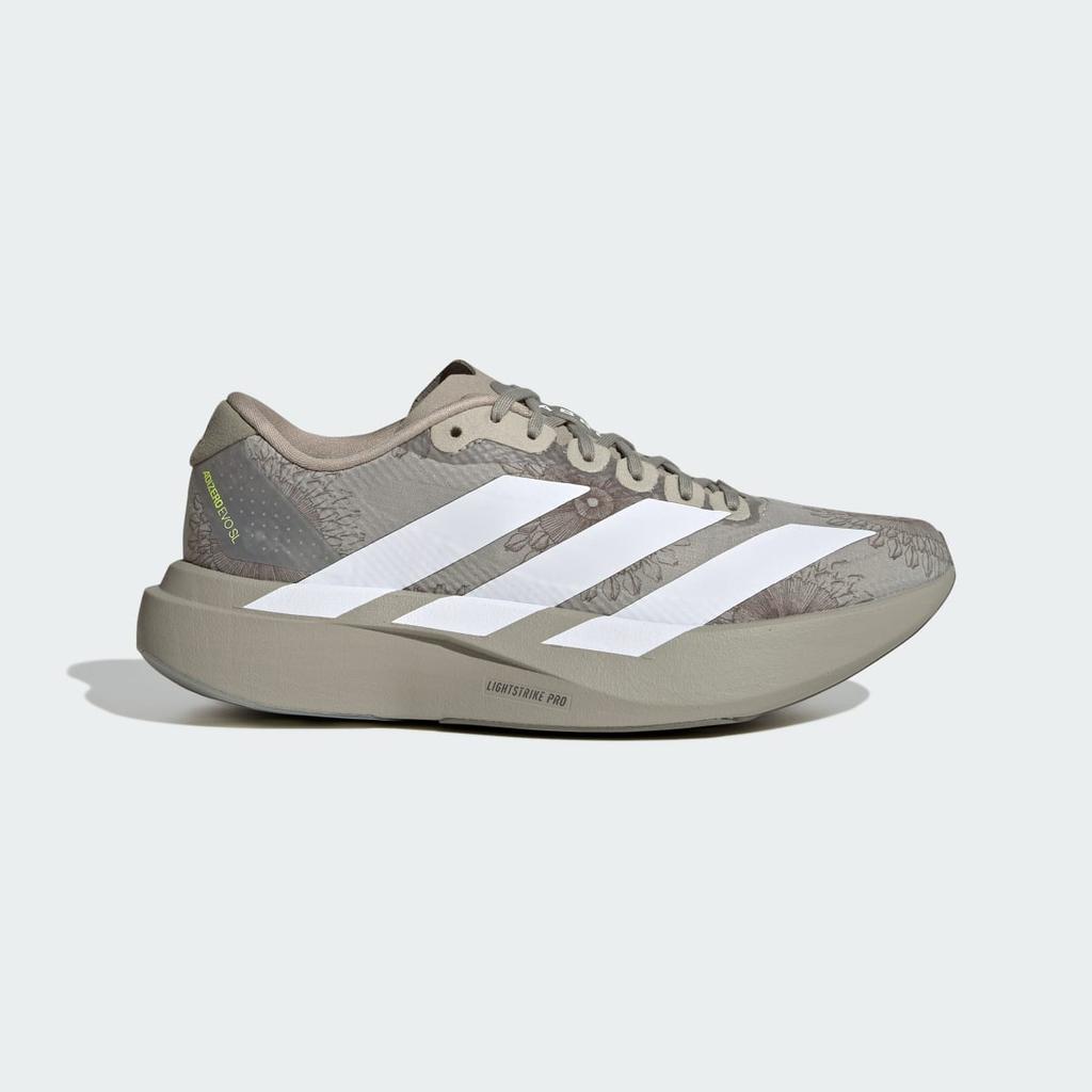 adidas ADIZERO EVO SL WOVEN KJ6260 Women's Performance Sports Shoes Sesame / Cloud White / Legacy Green