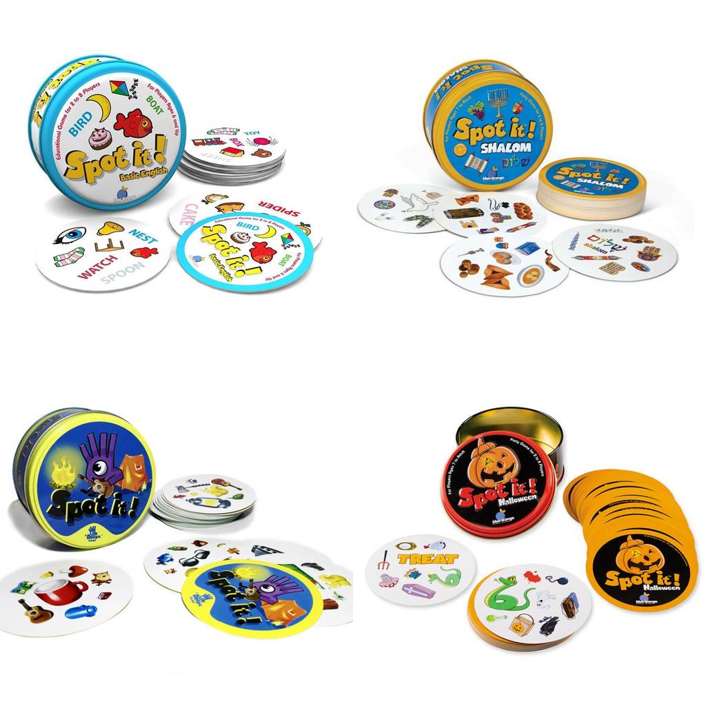 Spot It Game Fun And Interactive Card Game For Multiplayer Gatherings Dobble Paper Cards
